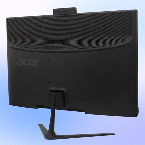 Image of Acer 24 inch FHD All-in-One Desktop Computer, 120Hz IPS Display, Intel Core i3-1305U Processor, 16GB RAM, 512GB SSD, Wi-Fi 6, Bluetooth, HDMI, USB Type-C, Windows 11 Pro, Keyboard & Mouse, Black