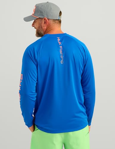 Image of HUK Men's Pursuit Vented Long Sleeve Fishing Shirt (+30 UPF)
