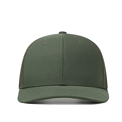 Image of Quanhaigou Trucker Hat - Mesh Snap Back - Unisex Adjustable Baseball Cap - Outdoor Hats for Men Women