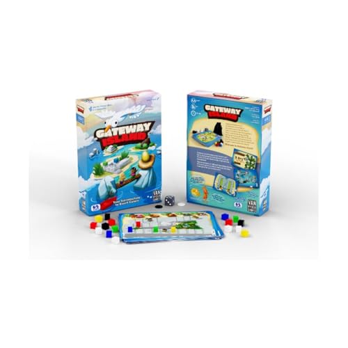 Gateway Island juego de mesa con 21 mini juegos diversos miniatura 2