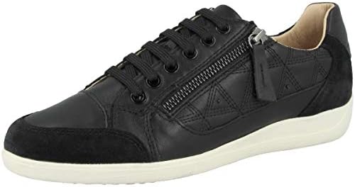 Geox Women's D Myria C' Low-Top Sneakers, Black Black C9999, 10 | Image 3