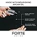 Alex Costa Hydrating Argan Oil Daily Hair Serum by Forte Series Sulfate Free Argan Hair Oil for Men Hair Serum for Dry Damaged Hair, for Styling Hair (75 ml / 2.5 oz)