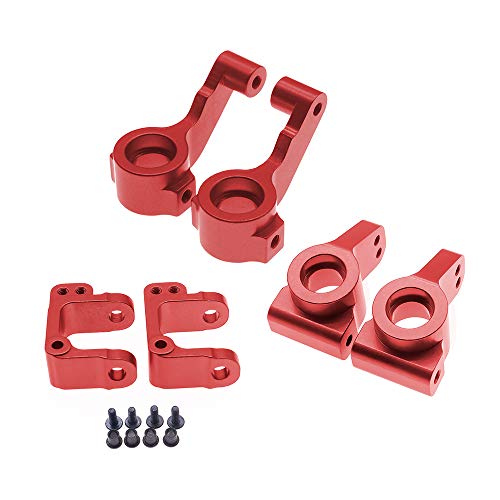 2Pcs Alloy Knuckle Steering Arm Rear Hubs for RC Car 1/10 ECX 2WD Series Parts