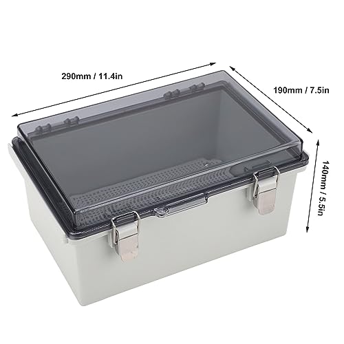 Boîte de distribution d'énergie étanche Chrees tableau avec couvercle transparent durable - 7