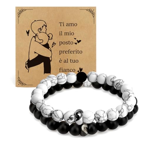 Regali di Coppia,Regalo Coppia Natale,Regalo per Coppia,Regali san Valentino per Lui,Bracciale Coppia Lui e Lei,Regalo san Valentino per Lei,Idee Regalo San Valentino per Lui,Regalo Anniversario