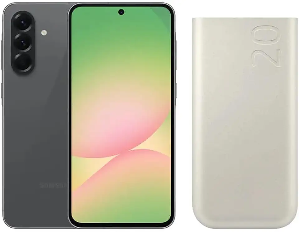 Samsung Combo A56 5G (256GB) - Preto - Bateria Portátil 20000 mAh