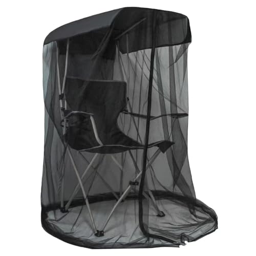 Striegro Sports Tent, Pop-up Sports Tent Weather Pod - Outdoor Net Shelter For Swing Chairs, Fishing & Garden - 82x89x160cm Black..