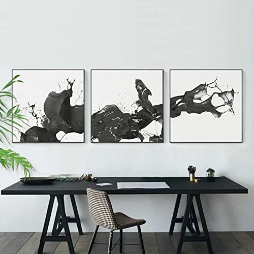 Cuadros abstractos para salón y baño modernos que transforman tus paredes con color