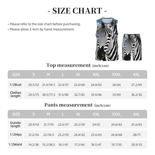 Maillot de basket-ball confortable ensemble gilet short Zebra - 5
