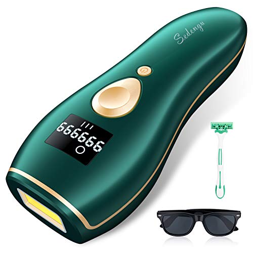 At-Home IPL Hair Removal for Women UP To 999,999 Flashes Permanent Painless Hair Remover Device for Armpits Face Arms Bikini Line Back Legs