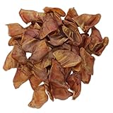 Best Pet Supplies GigaBite Roasted Pig Ears for Dogs - Natural Dog Chews, Roasted Pigs Ears, Safe for Puppies and Aggressive Chewers, Cleans Teeth and Gums - Whole Ears, Pack of 22