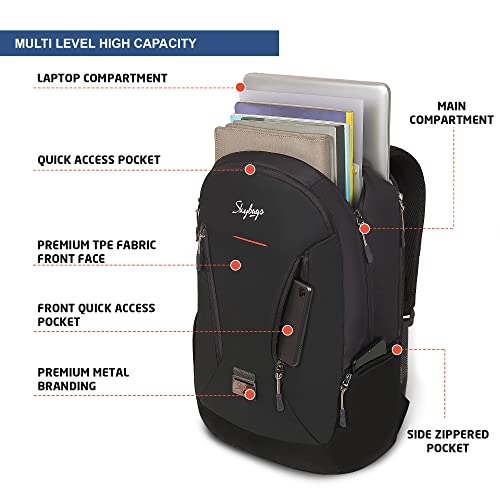 Image of Skybags Chester Pro Laptop Backpack Grey