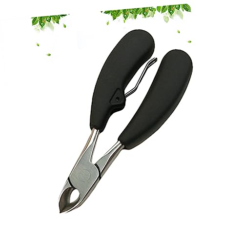 SOESFOUFU Heavy Duty Toenail Clippers for Ingrown Nails Stainless Steel Nail Clipper with Non-Slip Handle