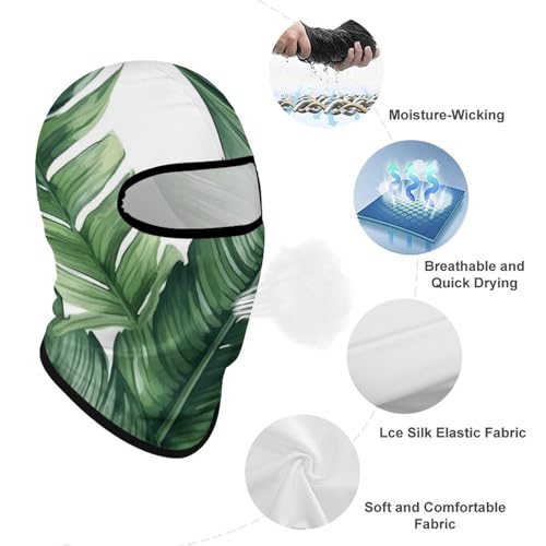 Balaclava de alta definición para hombre y mujer, máscara facial con protección solar, transpirable, cubre toda la cabeza para senderismo, ciclismo, carrera y conducción miniatura 3