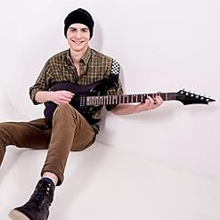 N/C Sangle de guitare, bandoulière de guitare en damier avec extrémité en cuir véritable avec corde à cravate (Capo de… - Les Beatles, Paul McCartney, John Lennon, RIngo Starr, George Harrison N/C Sangle de guitare, bandoulière de guitare en damier avec extrémité en cuir véritable avec corde à cravate (Capo de… – Image 6