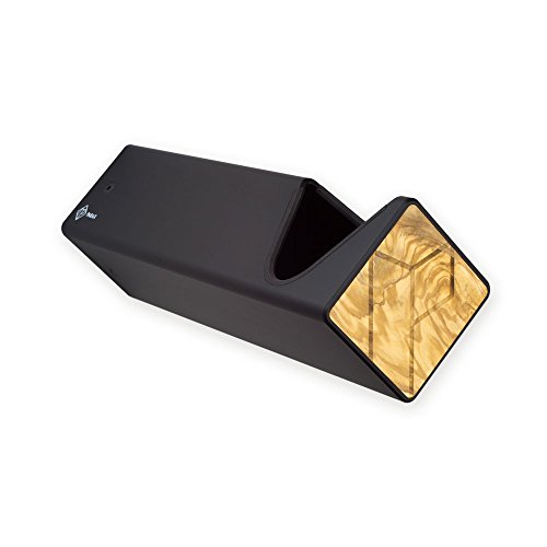 Design Fahrrad Wandhalter D-Rack - eloxiertes Aluminium, schwarz - Hochwertige Wandhalterung für Ihr Fahrrad - Rennrad, Singlespeed, Fixie oder