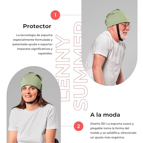 Casco protector para las convulsiones y epilepsia Ribcap caqui claro 2