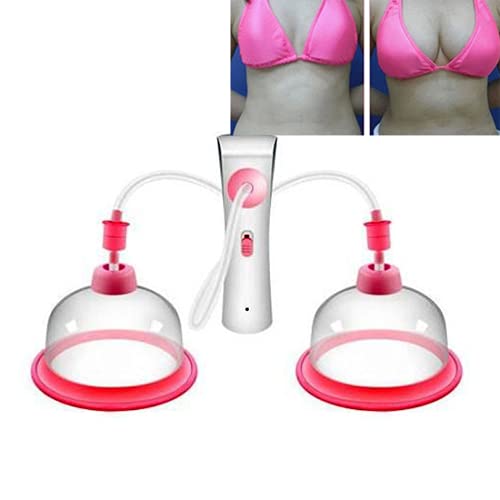 LKTingBax Electric Breast Enlargement Massager - Chest Enlargement Cup -Breast Pump Breastfeeding Suction Pump Breast Massager Improves Breast Secretion Novelty Gift