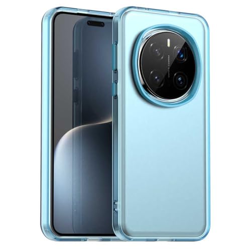 Image of for Honor Magic7 Pro 5G Case PC+TPU+PET Matte Anti-Drop Phone Back Cover - Blue
