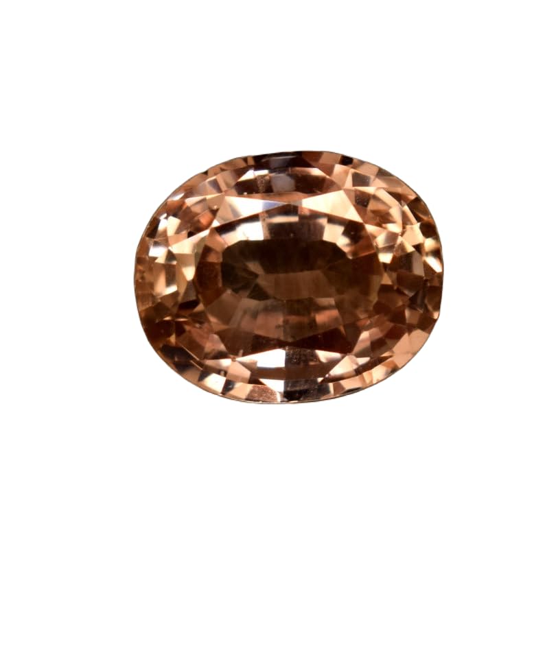 Saphir naturel gemme ovale à facettes 11x9x7mm pour bricolage de collier et pendentif