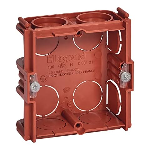 Caja de empotrar cuadrada Legrand Batibox LEG90533 Cover