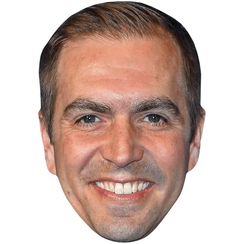 Philipp Lahm (Smile) Big Head. Máscara más grande que la vida.