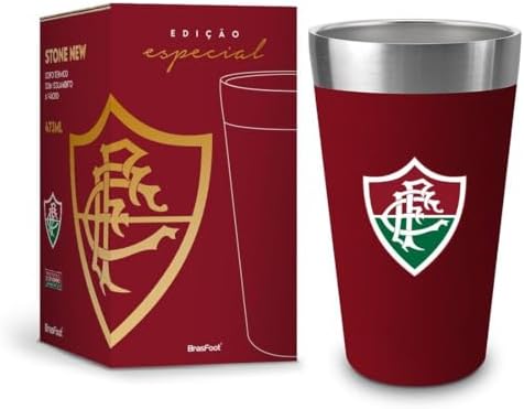Copo Térmico Do Fluminense Stone New - 473ML