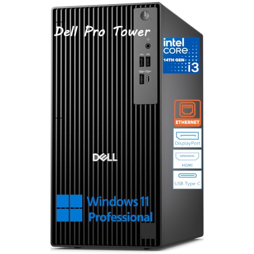 Dell Pro Tower �r�W�l�X�f�X�N�g�b�v�A��14���� Intel Core i5-14500 vPro (14�R�A/20T)�A32GB DDR5 RAM�A1TB PCIe SSD�AIntel UHD 770�AWindows 11 Pro - �v��