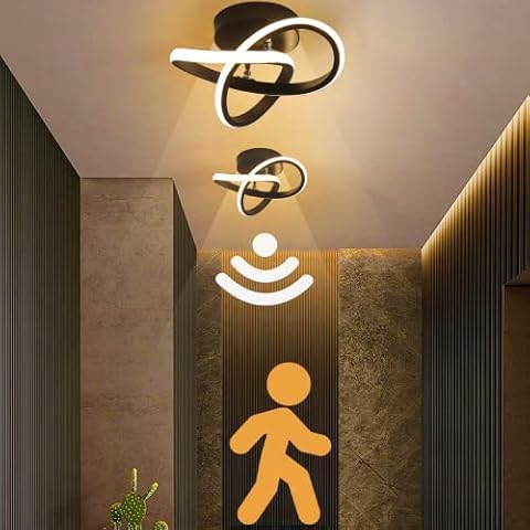 LED Deckenleuchte mit Bewegungsmelder Innen Cover
