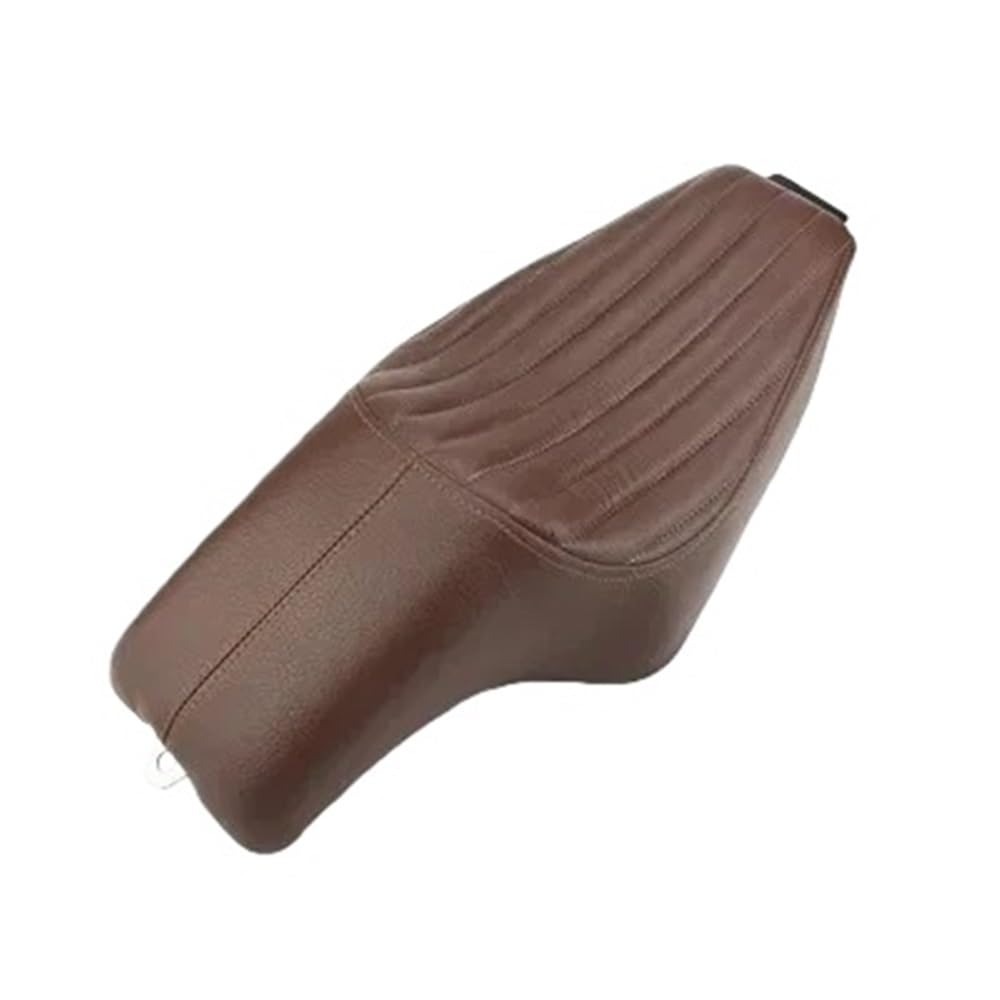Asiento de cuero para Sportster XL 883 con acabado premium biplaza 8