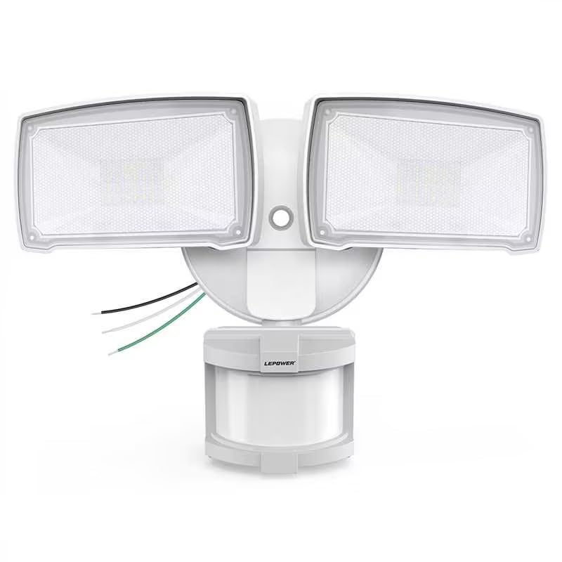 LEPOWER Hardwired LED Security Lights Motion...