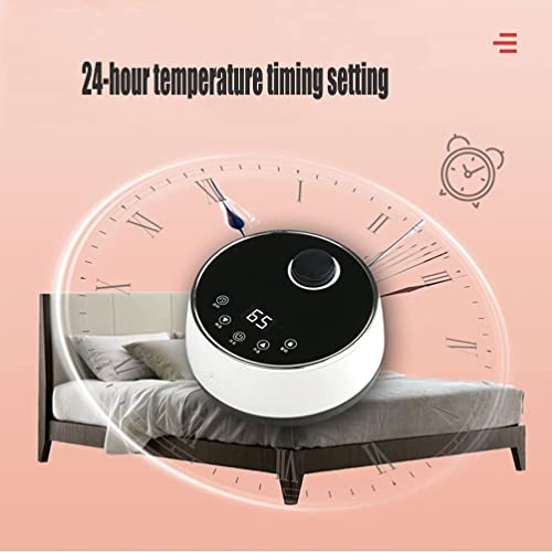 Manta calefactora eléctrica Manta calefactora, colchoneta calentada por agua for otoño e invierno, cama calefactora con circulación de agua segura sin radiación for ancianos, niños, mujeres embarazada