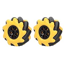 Mecanum Wheels, Smart Robot Car Parts Accessories, Robot Accessories 60mm, 1 Pair