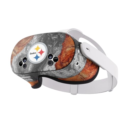 Skin Meta Quest 3S Autocollant NFL Pittsburgh Steelers Vinyle