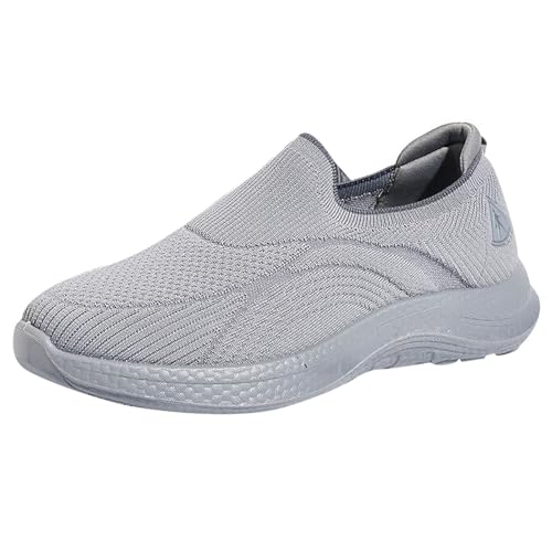 Baskets plates en tricot pour femme les chaussures basses respirantes et décontractées