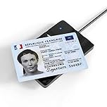 Elexlinco CIE 3.0 e lettore di tessere sanitarie, lettore di smart card con firma digitale, NFC contactless per CIE/CRS/CNS, connessione USB compatibile con ISO1443 Windows7 e versioni successive