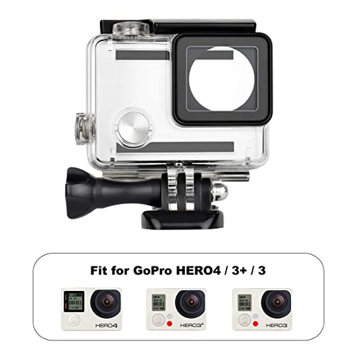 Action Pro (30M) Waterproof Housing Case Specially deign (Underwater Photography) Compatible with GoPro-4/3/+3 Action Camera