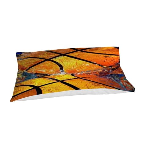 Housse de couette basket-ball abstrait, idée cadeau idéale pour ado