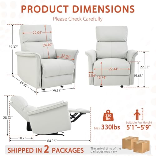 Sillón Plegable Gris miniatura 2
