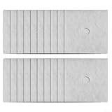 [Robustes Design für Langlebigkeit] Mit den Maßen von 135 x 135 mm und ca. 10 mm Dicke ist dieser Filter für Langlebigkeit gefertigt, um eine konsistente Nutzung im Laufe der Zeit zu unterstützen.