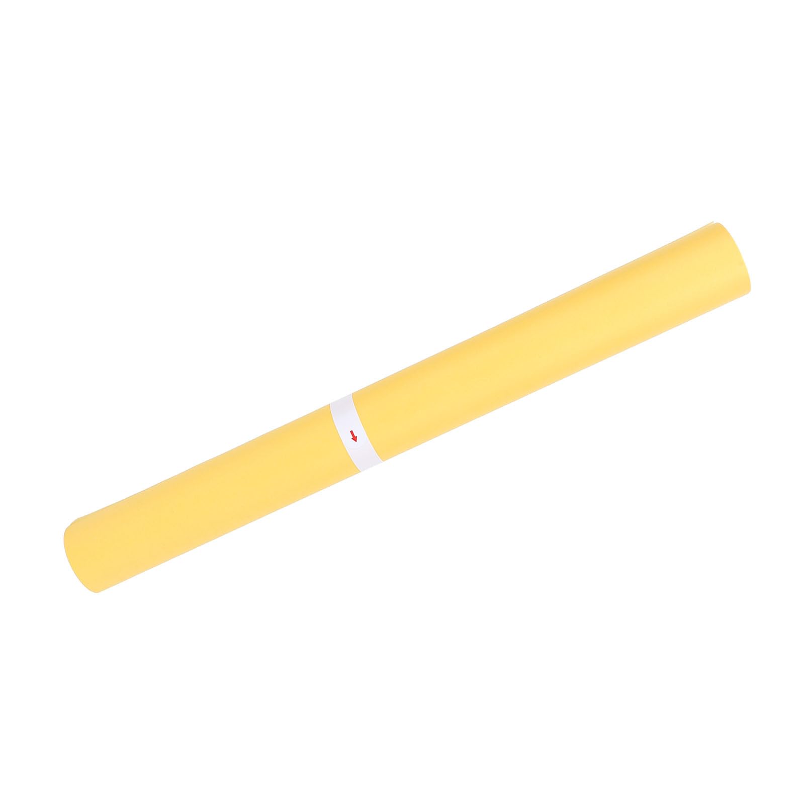Rollo de papel de calco de 18 pulgadas de ancho, papel de patrón de costura cortable para confección de prendas, álbum de recortes, superposición de fotos, amarillo canario (46 m/150,92 pies)