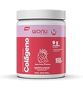 WONU, Colágeno Hidrolizado Presentación en polvo, 600 g. rinde 52 porciones, Péptidos de colágeno...