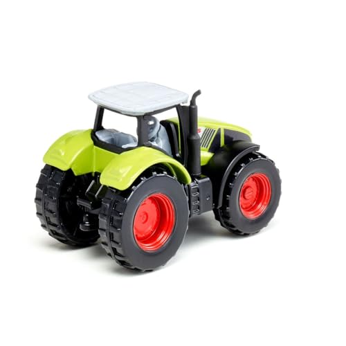 siku 1030, Claas Axion 950 Traktor, Metall/Kunststoff, Grün, Inkl. Anhängerkupplung, Räder mit gummierten Reifen