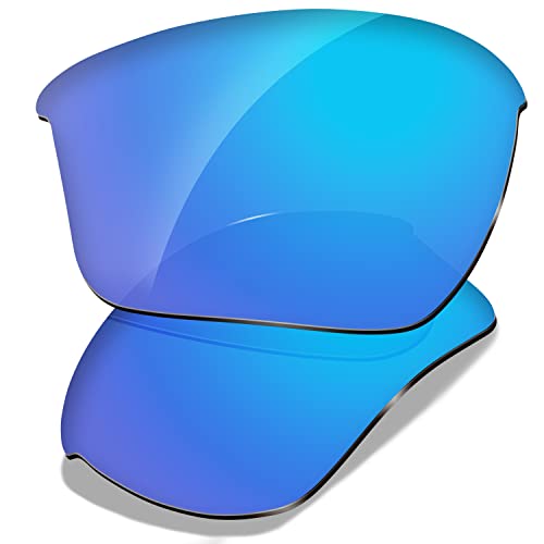 Image of Dynamix Polarized Replacement Lenses for Oakley Half Jacket 2.0 XL | Easy To Install | Fit Perfectly | Ice Blue