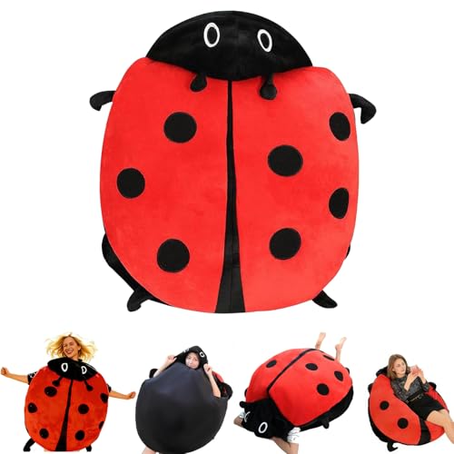 Wearable Lady Beetle Pillow