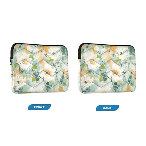 Funda para portátil abstracta floral 13-14 pulgadas miniatura 2