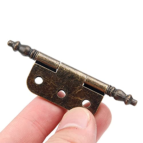 Charnières de porte pour réparer et renforcer une boîte à bijoux instable en bois