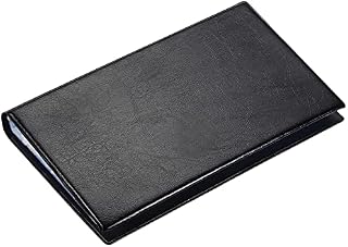 PATIKIL Business Card Holder, PU Leather Professional Cards Binder Book Name Cards Organizer Case 300 Pockets for Cards Storage, Black