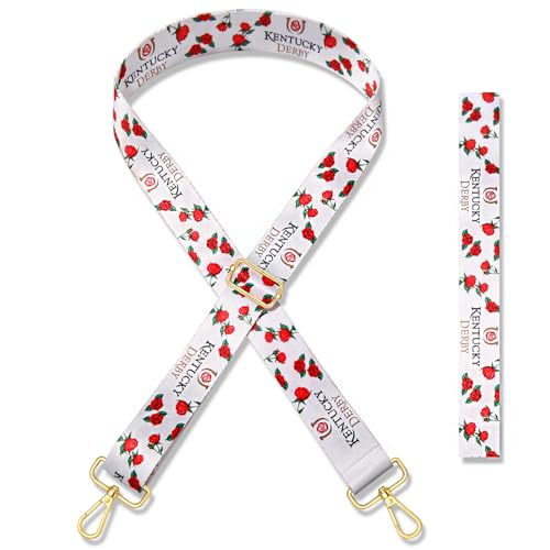 Image of Purse Strap Replacement Kentucky Derby Mother's Day Graduation Rainbow Pride Western Crossbody Shoulder Bag Straps