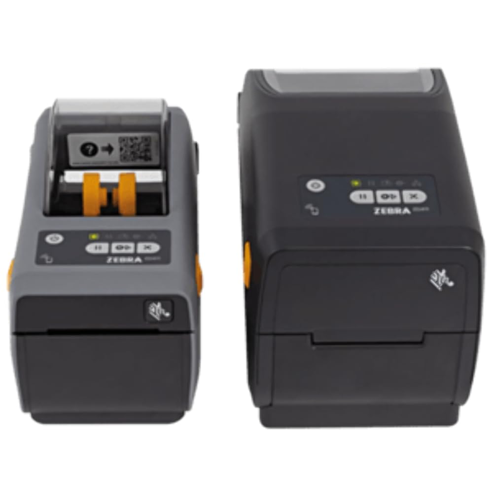 Zebra ZD411d Drucker mit Abreißkante - 203 DPI - Thermodirekt - 56 mm max. Druckbreite, Bluetooth, LAN, USB, USB-Host Schnittstellen (ZD4A022-D0EE00EZ)